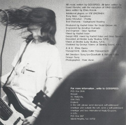 Godspeed - Ride (CD)