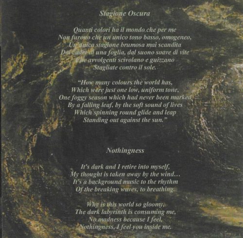 Gothica - Night Thoughts (CD)