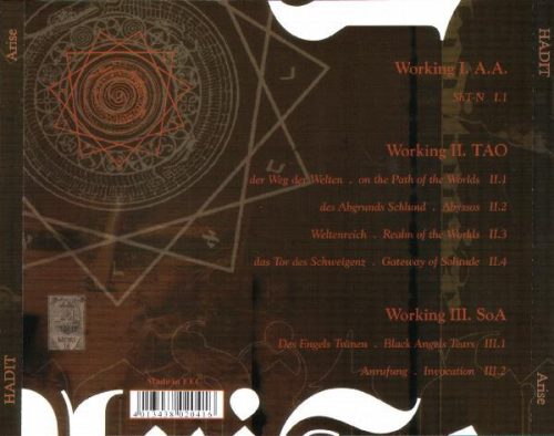Hadit - Arise (CD)