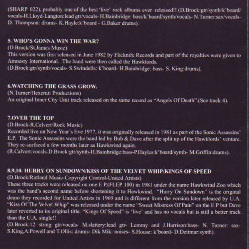 Hawkwind - Independent Days Volumes 1 & 2 (CD)