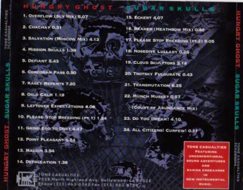 Hungry Ghost - Sugar Skulls (CD)