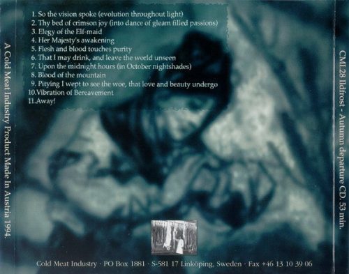 Ildfrost - Autumn Departure (CD)
