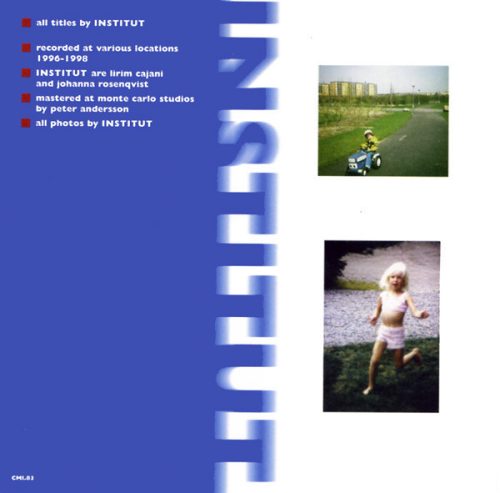 Institut - A Great Day To Get Even (CD)