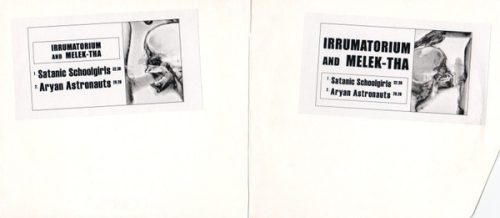 Irrumatorium And Melek-Tha - Irrumatorium And Melek-Tha (CD-R)
