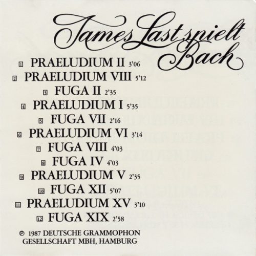 James Last - James Last Spielt Bach (CD)