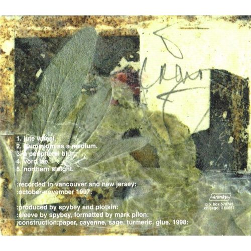 James Plotkin : Mark Spybey - A Peripheral Blur (CD)