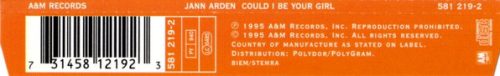 Jann Arden - Could I Be Your Girl (CDs)