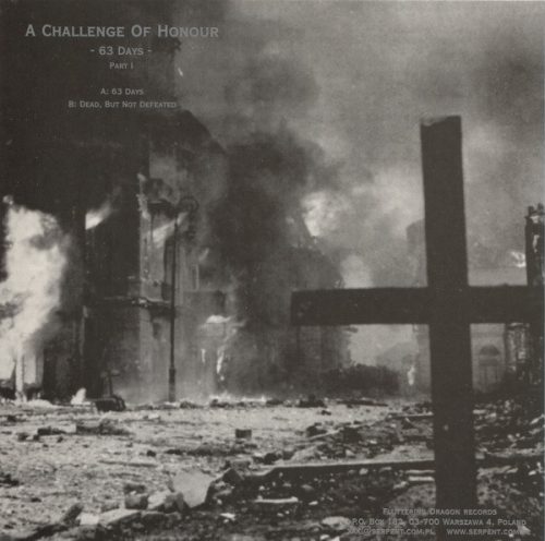 A Challenge Of Honour - 63 Days (Part I) (7" Vinyl)
