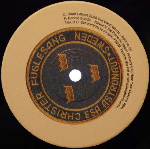 Dead Letters Spell Out Dead Words / Ronnie Sundin - Fuglesang, Astronaut (7")