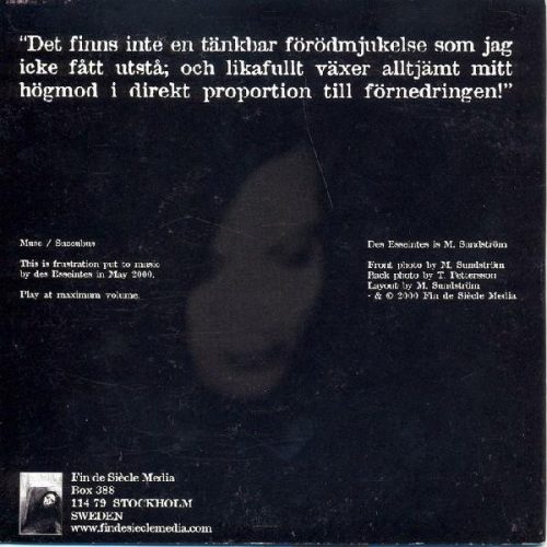 Des Esseintes - Muse / Succubus (7")