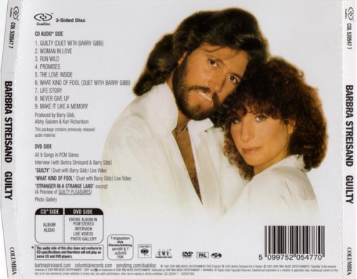Barbra Streisand - Guilty (DualDisc, CD+DVD)