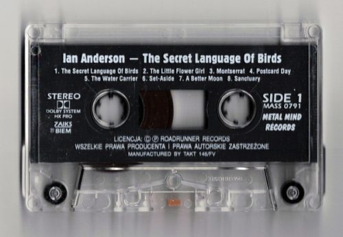 Ian Anderson - The Secret Language Of Birds (Kazetta)