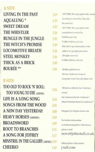 Jethro Tull - The Very Best Of (Kazetta)