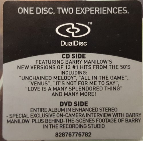 Barry Manilow - The Greatest Songs Of The Fifties (DualDisc, CD+DVD)