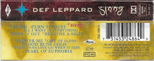 Def Leppard - Slang (Kazetta)