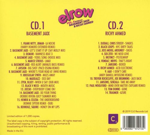 Basement Jaxx & Richy Ahmed - Elrow Vol. 4 (2CD)
