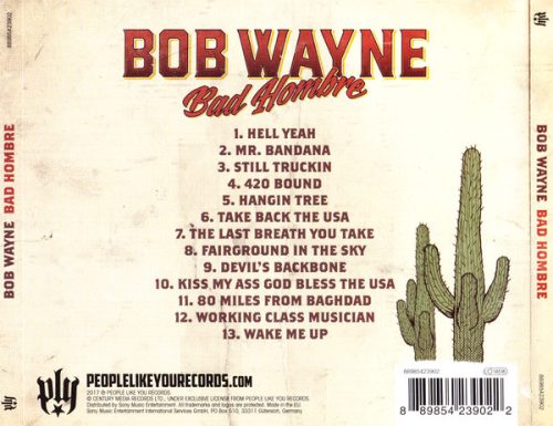 Bob Wayne  - Bad Hombre (CD)