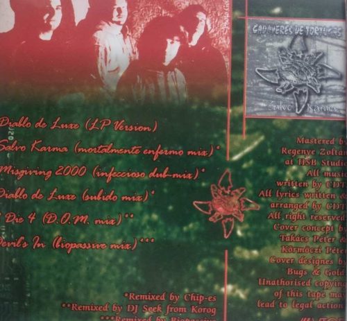 Cadaveres De Tortugas - Diablo De Luxe (CDs)