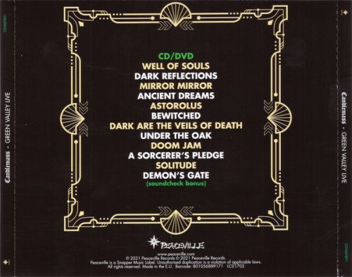 Candlemass - Green Valley Live (CD+DVD)