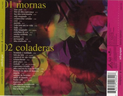 Cesaria Evora - Anthologie - Mornas & Coladeras (2CD)