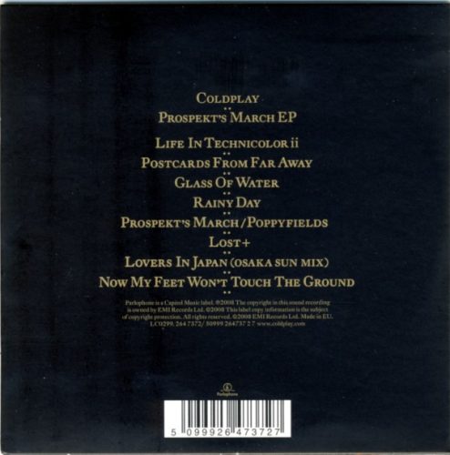 Coldplay - Prospekt's March EP (CD)