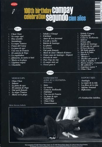 Compay Segundo - 100th Birthday Celebration / Cien Años (3CD+DVD)