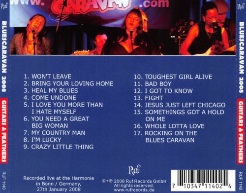 Deborah Coleman, Candye Kane, Dani Wilde - Blues Caravan: Guitars & Feathers (CD)