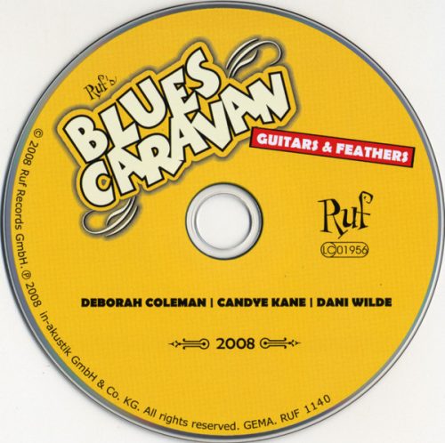 Deborah Coleman, Candye Kane, Dani Wilde - Blues Caravan: Guitars & Feathers (CD)