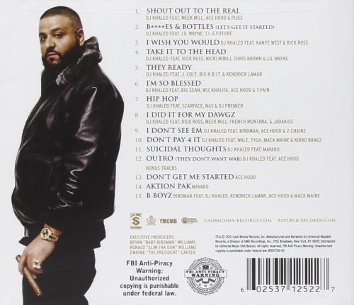 DJ Khaled - Kiss The Ring (CD)