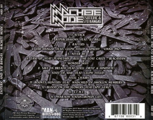Esoteric & Stu Bangas - Machete Mode (CD)