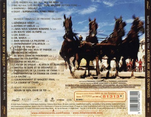 Frederic Talgorn - Astérix Aux Jeux Olympiques (Bande Originale Du Film) (CD)