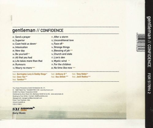 Gentleman - Confidence (CD)