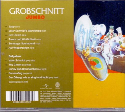 Grobschnitt - Jumbo Mit Deutschen Texten (CD)
