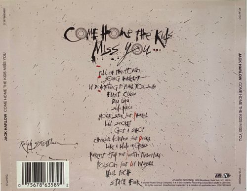 Jack Harlow - Come Home The Kids Miss You (CD)