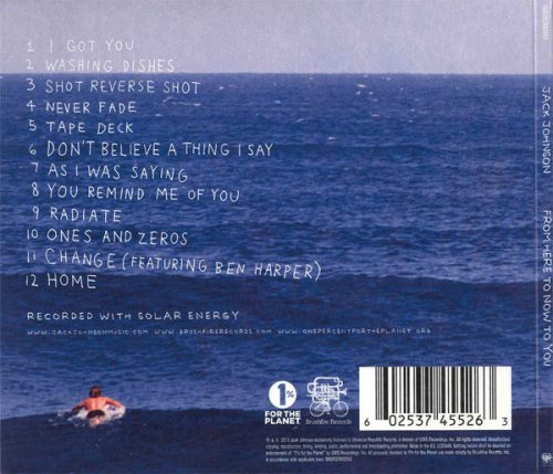 Jack Johnson - From Here To Now To You (CD)