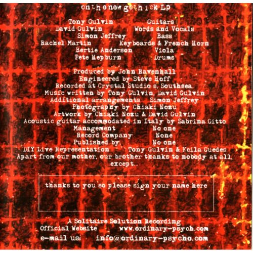 Ordinary Psycho - The New Gothick LP (CD)