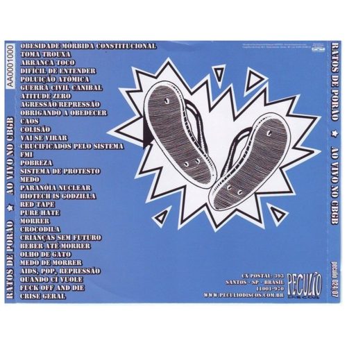 Ratos De Porão - Ao Vivo No CBGB (CD)