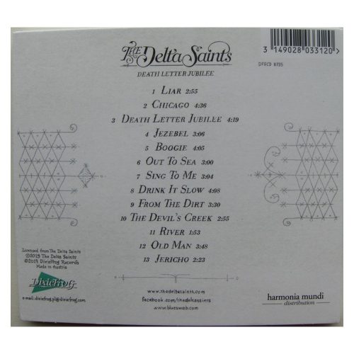 The Delta Saints - Death Letter Jubilee (CD)