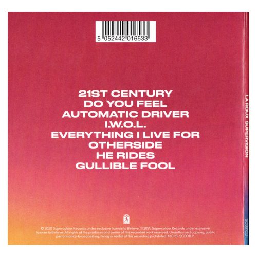 La Roux - Supervision (CD)