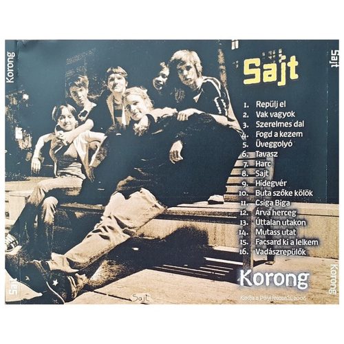 Sajt - Korong (CD-R)