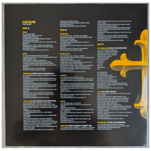 Popcaan - Fixtape (2× LP vinyl)
