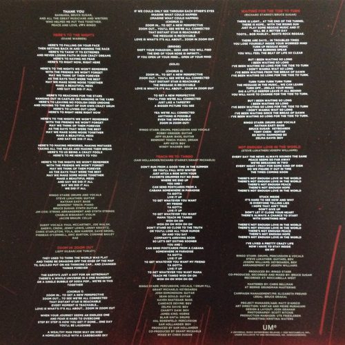 Ringo Starr - Zoom In (12" vinyl)