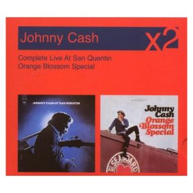   Johnny Cash - At San Quentin / Orange Blossom Special (2× CD)