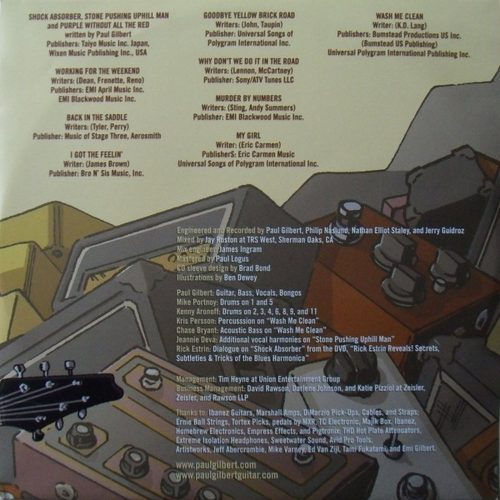 Paul Gilbert - Stone Pushing Uphill Man (LP vinyl)