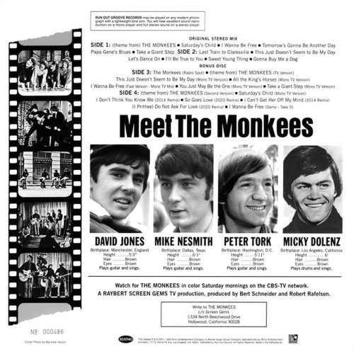 The Monkees - The Monkees (2× LP vinyl)
