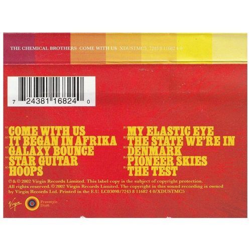 The Chemical Brothers - Come With Us (kazetta)