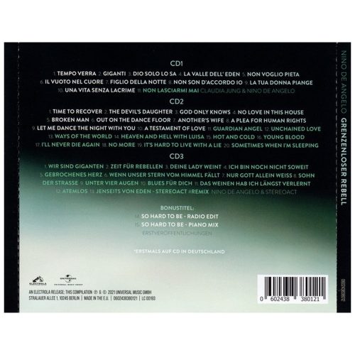 Nino de Angelo - Grenzenloser Rebell (3× CD)
