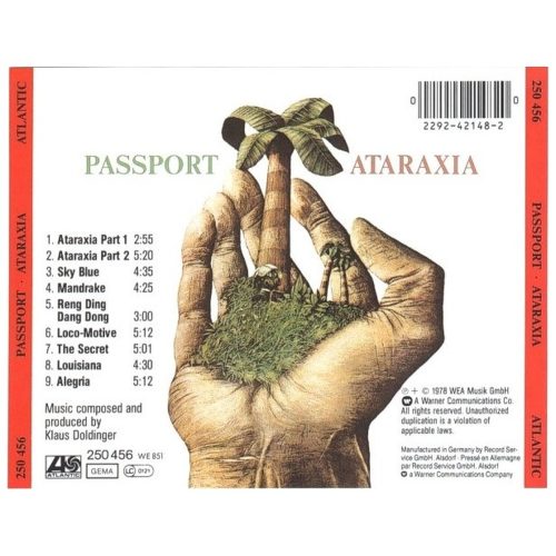 Passport - Ataraxia (CD)