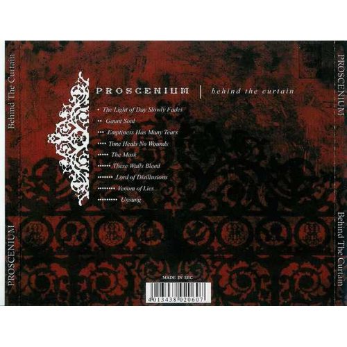 Proscenium - Behind The Curtain (CD)