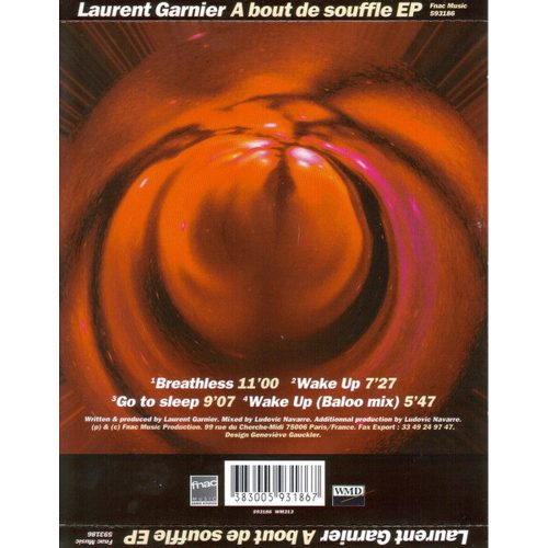 Laurent Garnier - A Bout De Souffle EP (CDs)